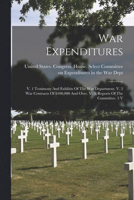 War Expenditures, Häftad