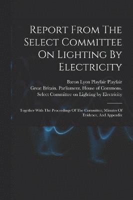 Report From The Select Committee On Lighting By Electricity