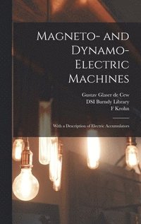 bokomslag Magneto- and Dynamo-electric Machines