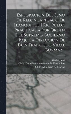 Esploracion del seno de Reloncavi&#769; lago de Llanquihue i rio Puelo. Practicada por o&#769;rden del supremo gobierno bajo la direccion de Don Francisco Vidal Gormaz .. 1