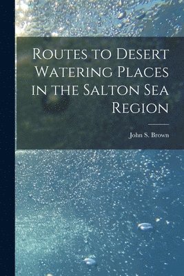 bokomslag Routes to Desert Watering Places in the Salton Sea Region