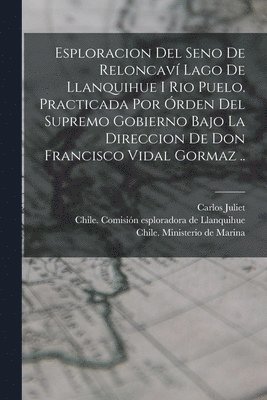 Esploracion del seno de Reloncaví lago de Llanquihue i rio Puelo. Practicada por órden del supremo gobierno bajo la direccion de Don Francisco Vidal Gormaz ..