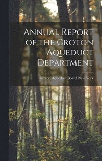 bokomslag Annual Report of the Croton Aqueduct Department
