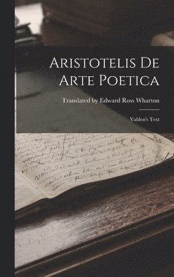 bokomslag Aristotelis De Arte Poetica