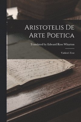 bokomslag Aristotelis De Arte Poetica