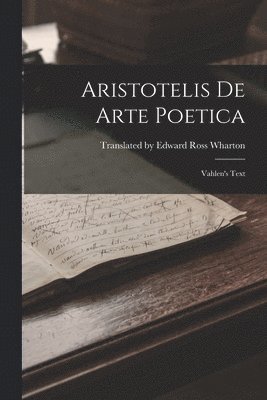 Aristotelis De Arte Poetica 1