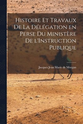 bokomslag Histoire et Travaux de la Dlgation en Perse du Ministre de l'Instruction Publique