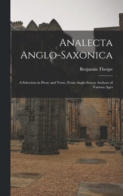 Analecta Anglo-Saxonica 1