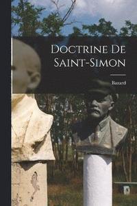 bokomslag Doctrine de Saint-Simon