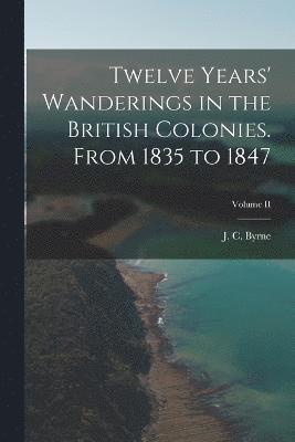 bokomslag Twelve Years' Wanderings in the British Colonies. From 1835 to 1847; Volume II