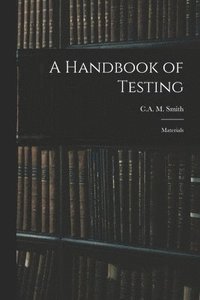bokomslag Handbook of Testing