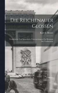 bokomslag Die Reichenauer Glossen