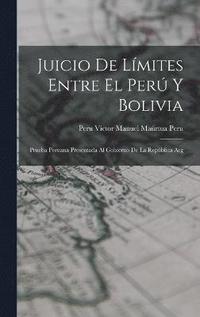 bokomslag Juicio de Lmites Entre el Per y Bolivia