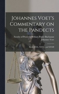 bokomslag Johannes Voet's Commentary on the Pandects