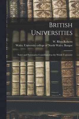 bokomslag British Universities