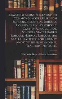 bokomslag Laws of Wisconsin Relating to Common Schools, Free High Schools Industrial Schools, County Training Schools, County Agricultural Schools, State Graded Schools, Normal Schools, the State University,