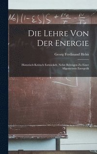 bokomslag Die Lehre Von Der Energie