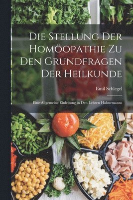 bokomslag Die Stellung Der Homopathie Zu Den Grundfragen Der Heilkunde