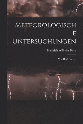 bokomslag Meteorologische Untersuchungen