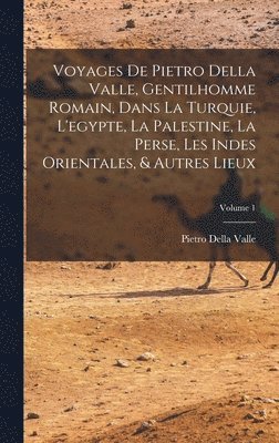 bokomslag Voyages De Pietro Della Valle, Gentilhomme Romain, Dans La Turquie, L'egypte, La Palestine, La Perse, Les Indes Orientales, & Autres Lieux; Volume 1