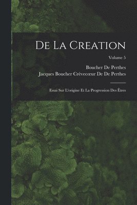 Boucher De Perthes, Jacques Boucher Crèvecoe de de Perthes - De La Creation, Häftad