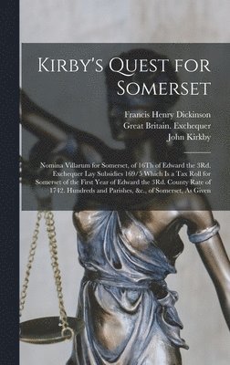 bokomslag Kirby's Quest for Somerset