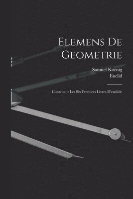 bokomslag Elemens De Geometrie