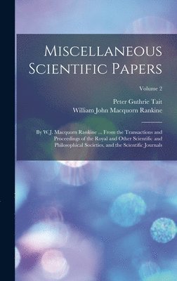 bokomslag Miscellaneous Scientific Papers