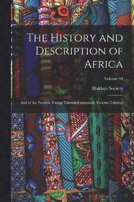 bokomslag The History and Description of Africa