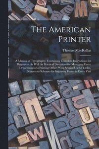 bokomslag The American Printer