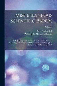 bokomslag Miscellaneous Scientific Papers