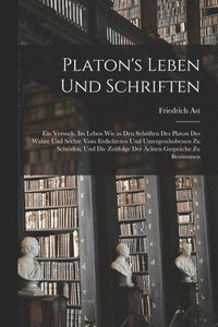 bokomslag Platon's Leben Und Schriften