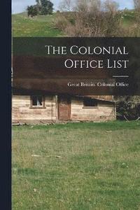 bokomslag Colonial Office List