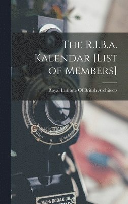R.I.B.a. Kalendar [List of Members], Inbunden