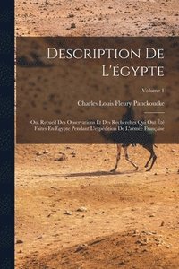 bokomslag Description De L'gypte