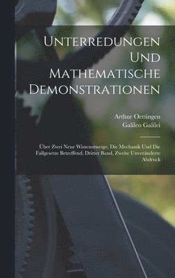 bokomslag Unterredungen und Mathematische Demonstrationen