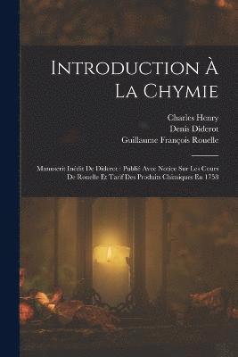 Introduction  La Chymie 1
