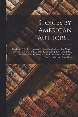 bokomslag Stories by American Authors ...