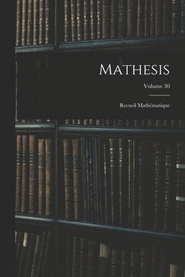 bokomslag Mathesis