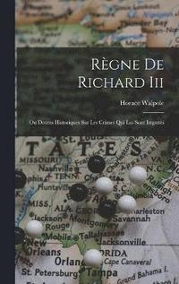 bokomslag Rgne De Richard Iii