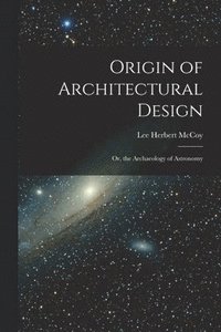bokomslag Origin of Architectural Design