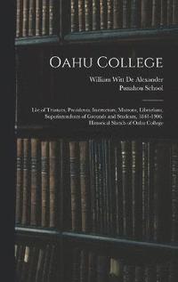 bokomslag Oahu College