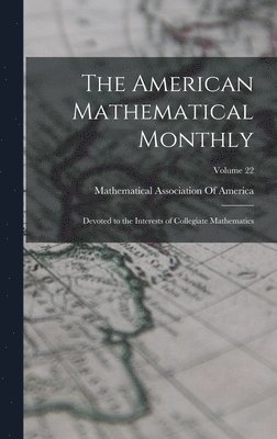 American Mathematical Monthly, Inbunden