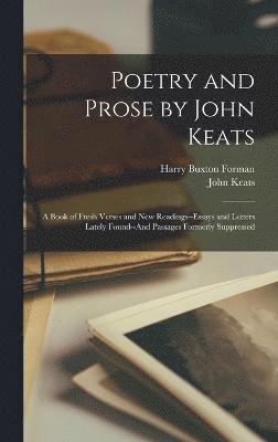 bokomslag Poetry and Prose by John Keats