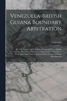 Venezuela-British Guiana Boundary Arbitration 1