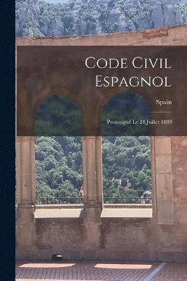 bokomslag Code Civil Espagnol