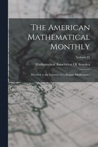 bokomslag American Mathematical Monthly