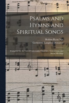 bokomslag Psalms and Hymns and Spiritual Songs