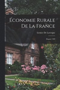 bokomslag conomie Rurale De La France