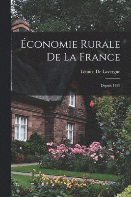 bokomslag conomie Rurale De La France